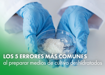 Los 5 errores más comunes al preparar medios de cultivo deshidratados
